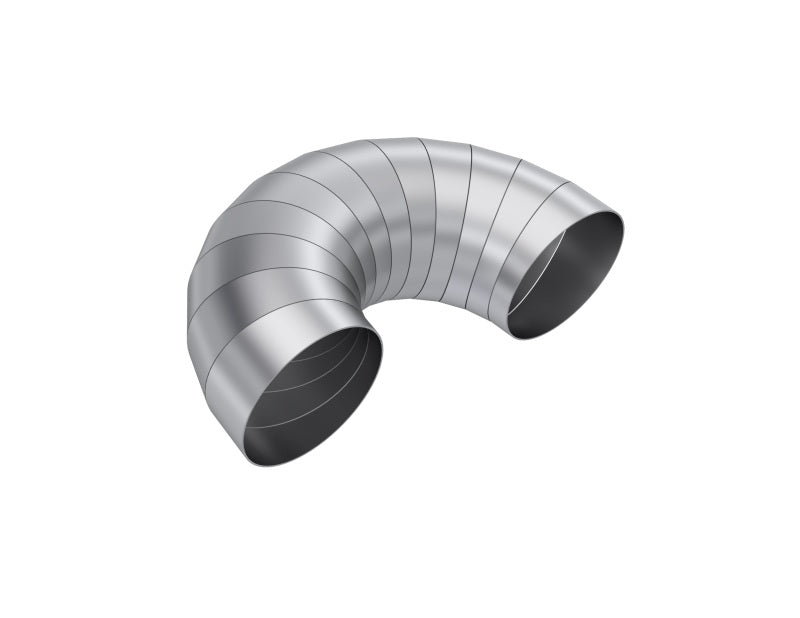 MBRP T304 Stainless Steel 5-inch Diameter 180 Degree Pie Cut Kit for Custom Exhaust Bends
