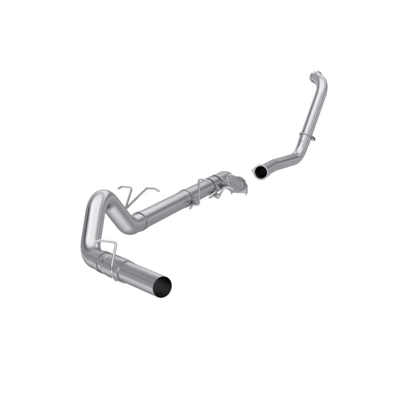 MBRP Armor Lite Series Turbo Back Exhaust System for Ford F-350 2003-2006 - Single Side Exit, 4 Inch Diameter
