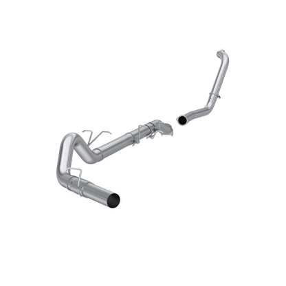 MBRP Armor Lite Series Turbo Back Exhaust System for Ford F-350 2003-2006 - Single Side Exit, 4 Inch Diameter