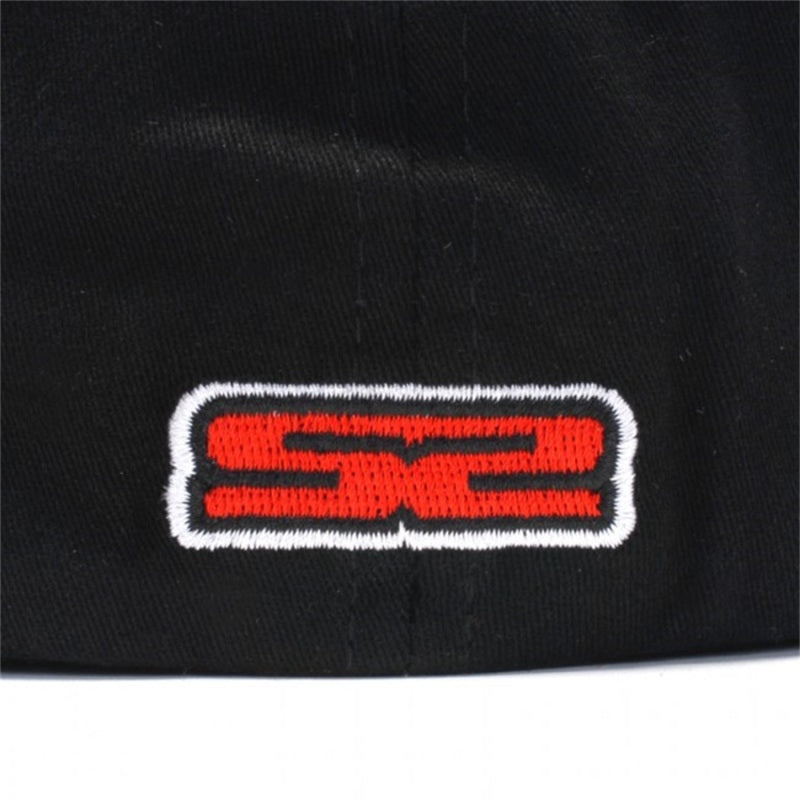 Skunk2 Racing Team Baseball Cap with Racetrack Logo - Black, Large/X-Large