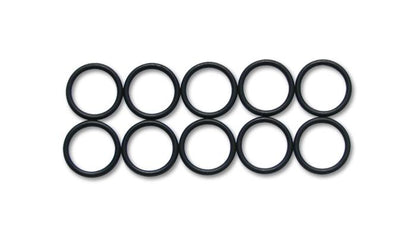 Vibrant -8AN Rubber O-Rings Pack of 10 for Reliable Seal and Fuel Compatibility