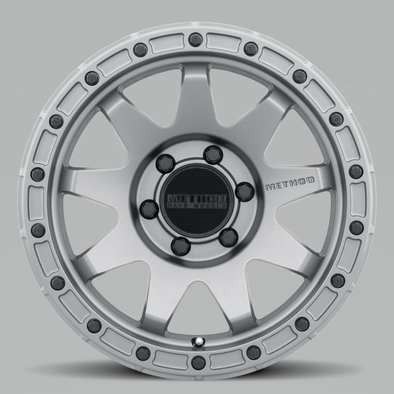 Method MR317 17x8.5 Inch Titanium Alloy Wheel with 6x5.5 Bolt Pattern and 0mm Offset