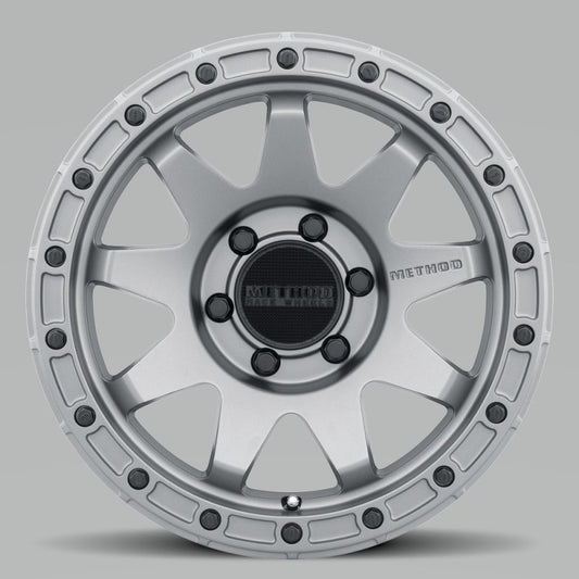 Method MR317 17x8.5 Inch Titanium Alloy Wheel with 6x5.5 Bolt Pattern and 0mm Offset