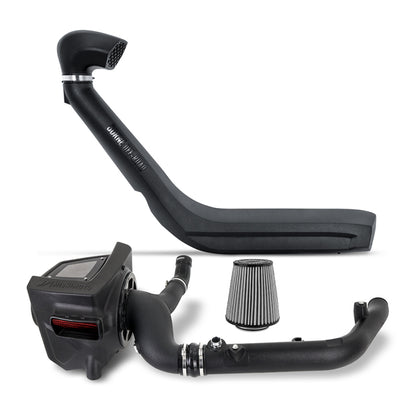 Mishimoto 2021+ Ford Bronco 2.7L Intake and Snorkel Bundle with Dry Washable Filter