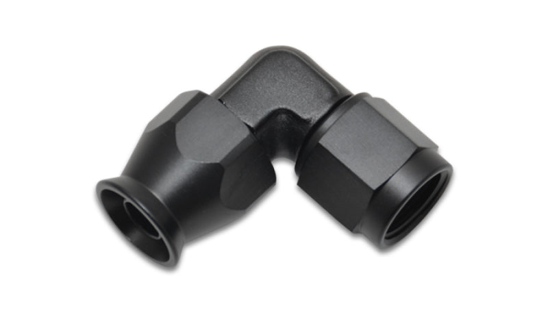 Vibrant -4AN Forged Aluminum 90 Degree Tight Radius Hose End Fitting for PTFE Lined Hoses