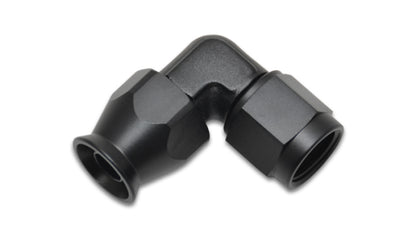 Vibrant Forged Aluminum 90 Degree Tight Radius Hose End Fitting -8AN for PTFE Lined Hoses