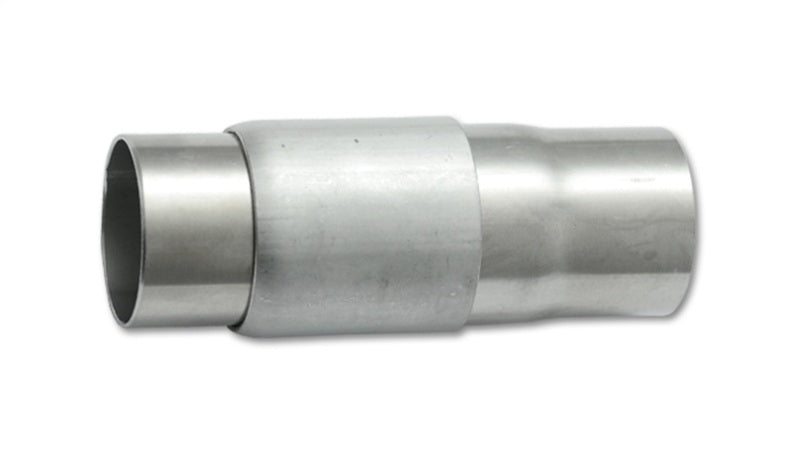 Vibrant T304 Stainless Steel Slip Joint Adapter for 1.5-inch OD Tubing - 3 Piece Assembly