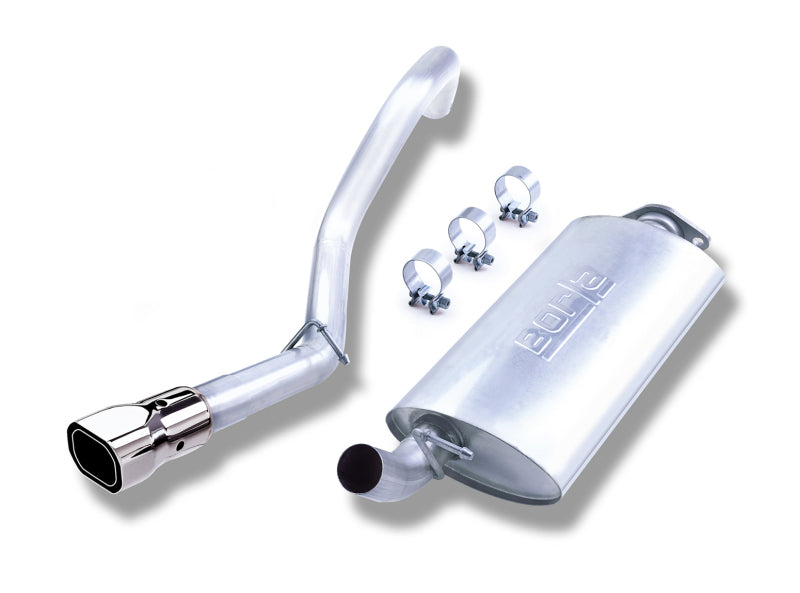 Borla 00-06 Jeep Wrangler Sport/SE/X/Rubicon 2.5L/4.0L Cat-Back Exhaust System
