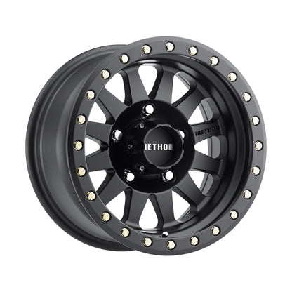 Method MR304 Double Standard 15x8 Inch Matte Black Wheel with -24mm Offset and 5x5.5 Bolt Pattern