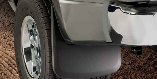 Husky Liners 03-10 Dodge Ram Dually Custom-Molded Rear Mud Guards