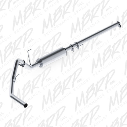 MBRP Armor Lite Series 3-inch Cat Back Exhaust System for Ford F-150 (2004-2008) - Single Side Exit