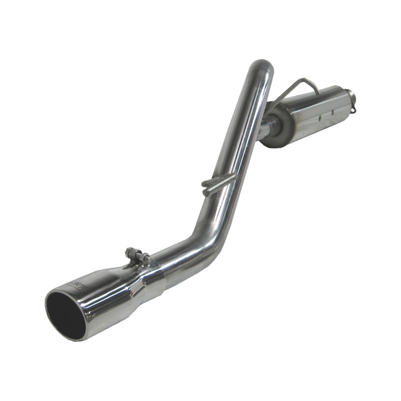 MBRP Armor Lite Series Cat Back Exhaust System for 2005-2007 Jeep Liberty - Single Side Exit, 2.5 Inch Diameter with 3.75 Inch Oval Tip