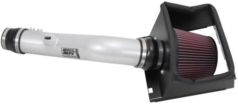 K&N Engineering 77-2585KS Cold Air Intake System for 2012-2014 Ford F-150 3.7L V6 with High-Flow Reusable Filter
