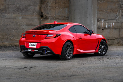 MBRP Armor Pro Series Axle Back Exhaust System for 2022-2024 Subaru BRZ & Toyota GR86 – 2.5 Inch Dual Split Rear Exit with Burnt End Tips, T304 Stainless Steel