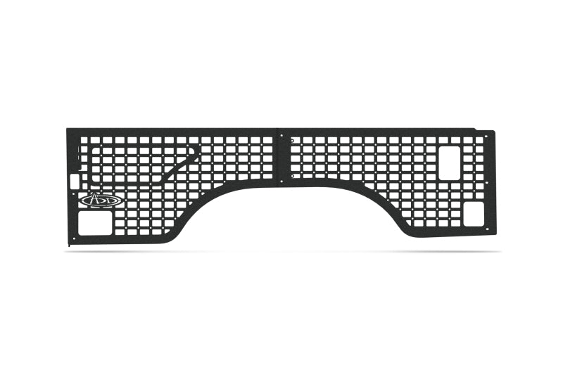 Addictive Desert Designs 2019-2024 Ram 2500/3500 Bed Side Molle Panels – Driver Side Steel Mounting System