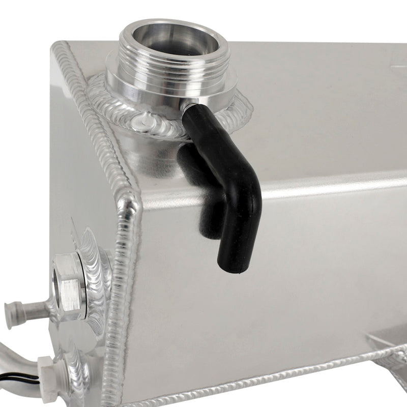 Mishimoto Aluminum Degas Tank for 2001-2007 Chevy/GMC Duramax 6.6L LB7/LLY/LBZ - Black Finish