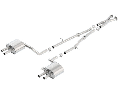 Borla S-Type Cat-Back Exhaust System for 2018-2021 Kia Stinger 3.3L V6 Turbo