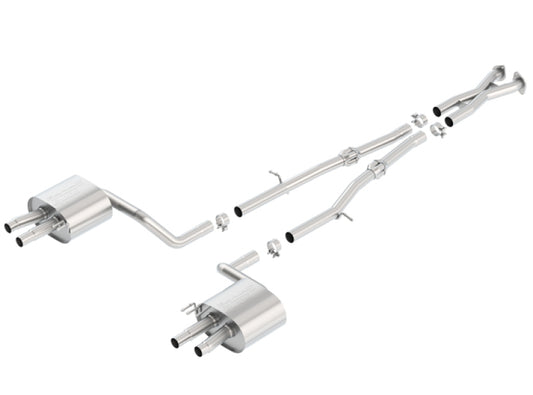 Borla S-Type Cat-Back Exhaust System for 2018-2021 Kia Stinger 3.3L V6 Turbo