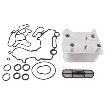 Mishimoto 2003-2007 Ford 6.0L Powerstroke Replacement Oil Cooler Kit - Reliable Engine Cooling Solution