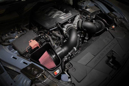 K&N 2024 Ford Mustang GT 63 Series Cold Air Intake System - Increased Horsepower and Torque