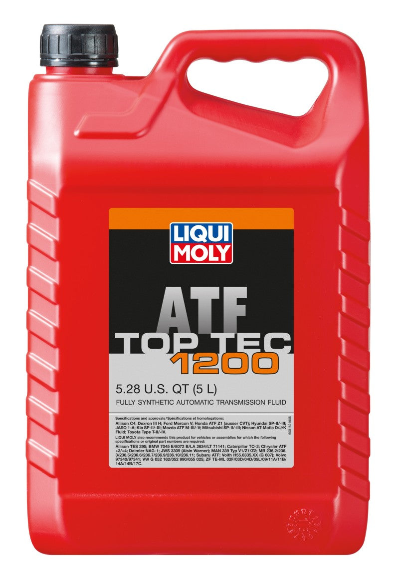 LIQUI MOLY Top Tec ATF 1200 Automatic Transmission Fluid – 5L