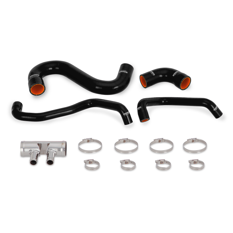 Mishimoto 2015+ Ford Mustang GT Silicone Lower Radiator Hose Kit - Black