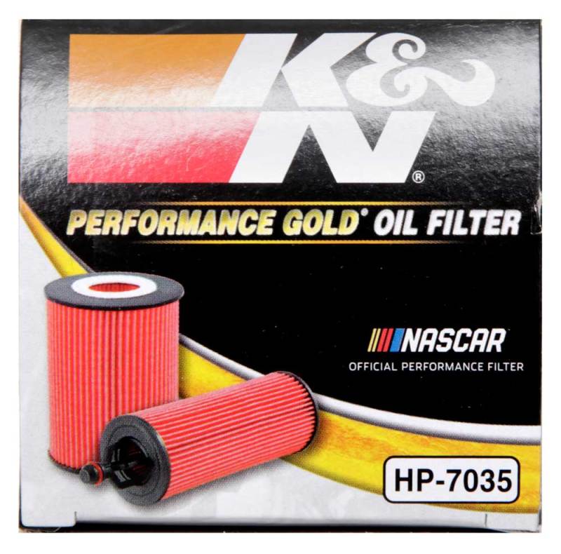 K&N Engineering HP-7035 Performance Oil Filter for Kia and Hyundai Vehicles