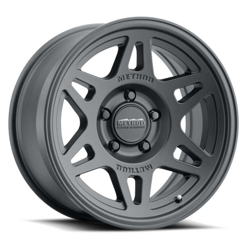 Method MR706 Bead Grip 17x8.5 Inch Matte Black Wheel with 5x5 Bolt Pattern and 0mm Offset