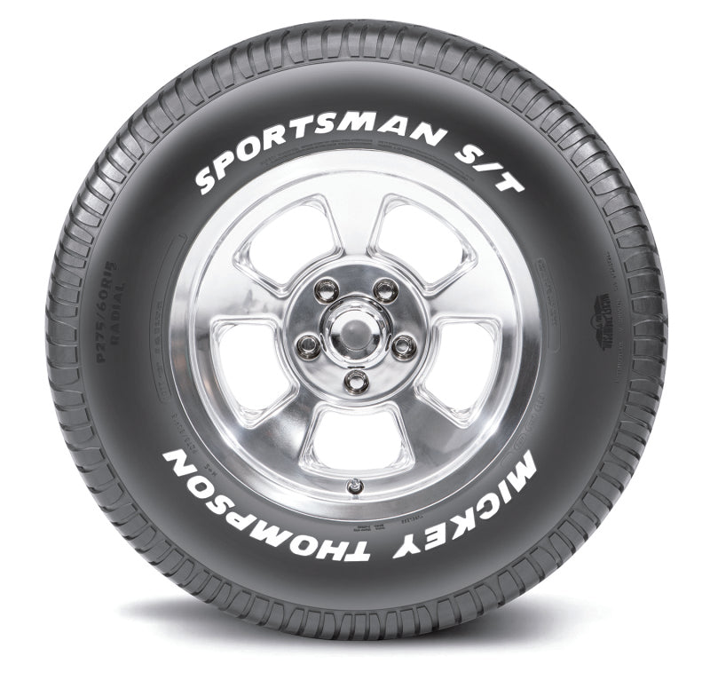 Mickey Thompson Sportsman S/T Radial Tire - P275/60R15 107T with Raised White Letters
