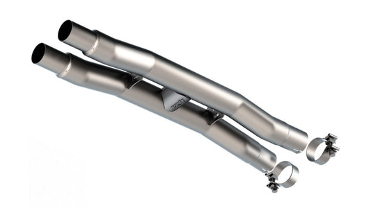 Borla H-Pipe 60752 for Ford Mustang GT, Mach 1, and Dark Horse 5.0L V8 (2015-2026) – Resonator Replacement