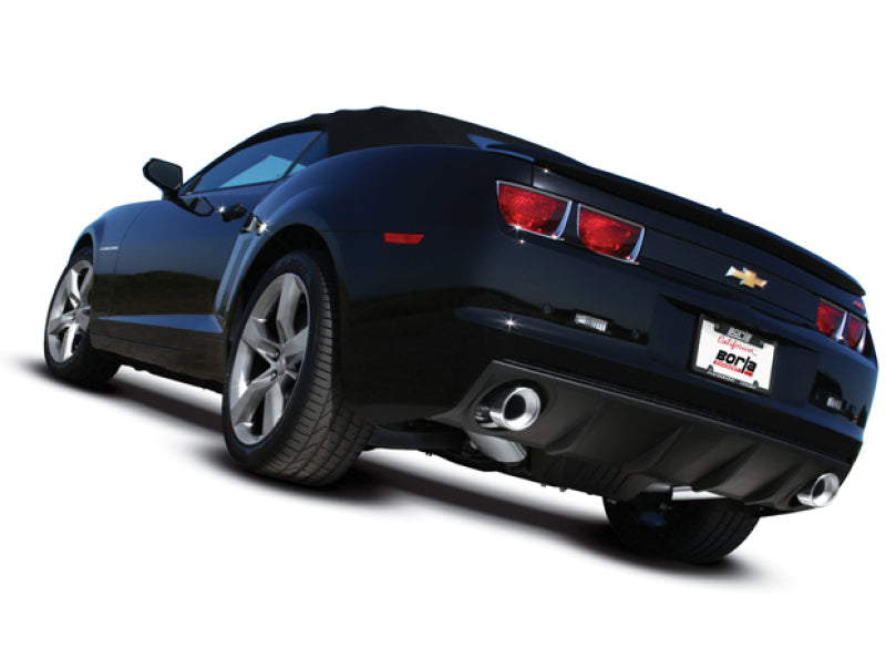 Borla S-Type Axle-Back Exhaust System for 2010-2013 Chevrolet Camaro 3.6L V6 and 6.2L V8 Models