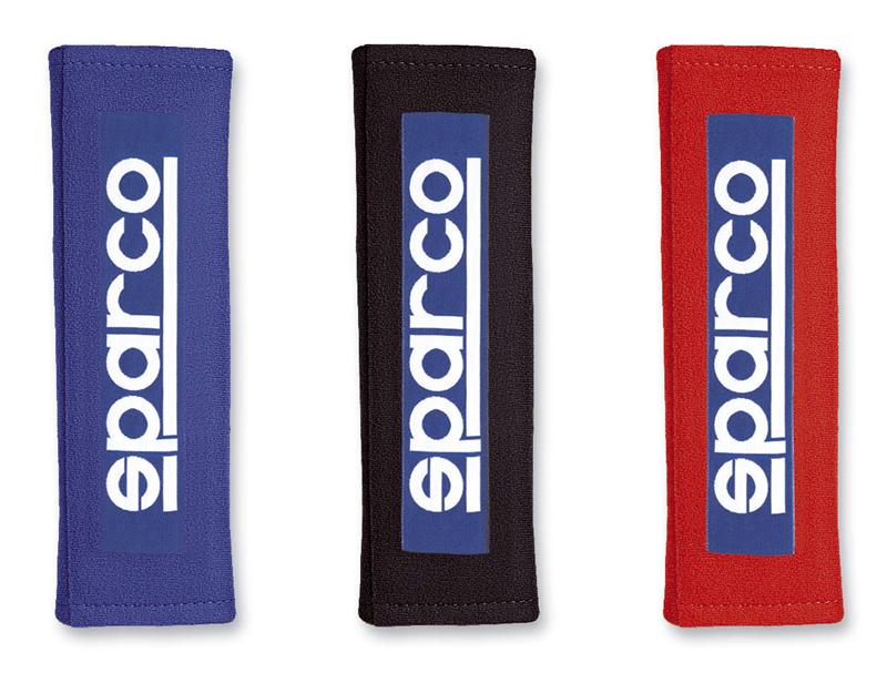 Sparco Belt Pad 3 Inch Blue Racing - Comfortable Automotive Safety Accessory