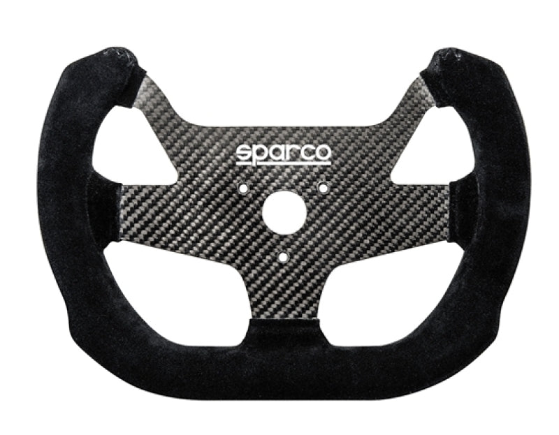 Sparco F10C Carbon Suede Black Steering Wheel – Premium Automotive Replacement