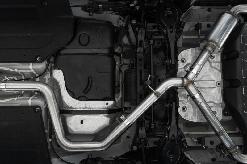 MBRP Armor Pro Series Cat Back Exhaust System for Hyundai Elantra N 2022-2023 with 5-inch Carbon Fiber Tips