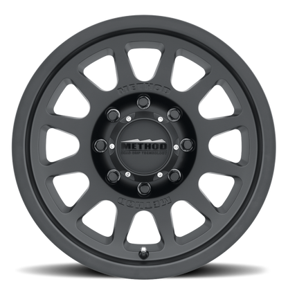Method MR703 17x8.5 Inch Black Off-Road Wheel with Bead Grip Technology