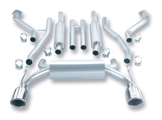 Borla Performance Industries True Dual Cat-Back Exhaust System for Nissan 350Z (Part #140045)