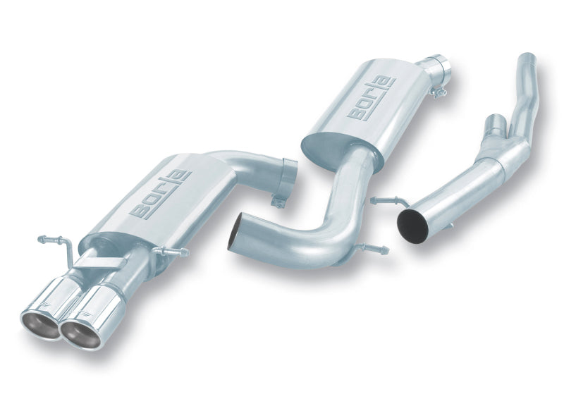 Borla S-Type Cat-Back Exhaust System for 2000-2002 Audi B5 S4 Quattro 2.7T V6