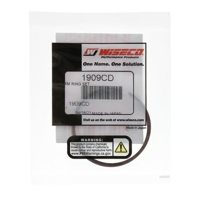 Wiseco 48.50mm Piston Ring Set for 4-Stroke Engines – Part Number 1909CD