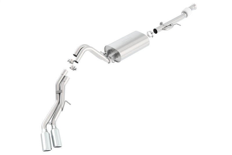 Borla Touring Cat-Back Exhaust System for 2015-2020 Cadillac Escalade ESV and GMC Yukon Denali XL 6.2L V8