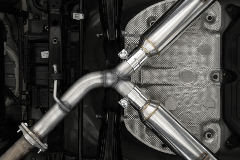 MBRP Armor Lite Series Axle Back Exhaust System for Kia Forte 2022-2024 with 2.5-inch Dual Split Tips