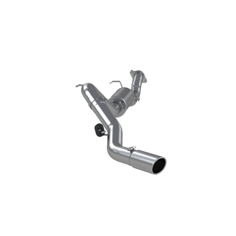 MBRP Armor Lite Series Cat Back Exhaust System for 2007-2010 Chevrolet Silverado 2500HD 6.0L V8 - 3.5 Inch Single Side Exit with Aluminized Steel Construction
