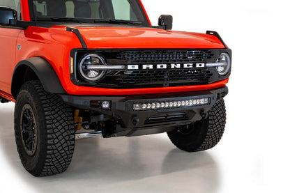 Addictive Desert Designs Stealth Fighter Front Bumper for 2021+ Ford Bronco with Mounts for 30-Inch Light Bar and Cube Lights