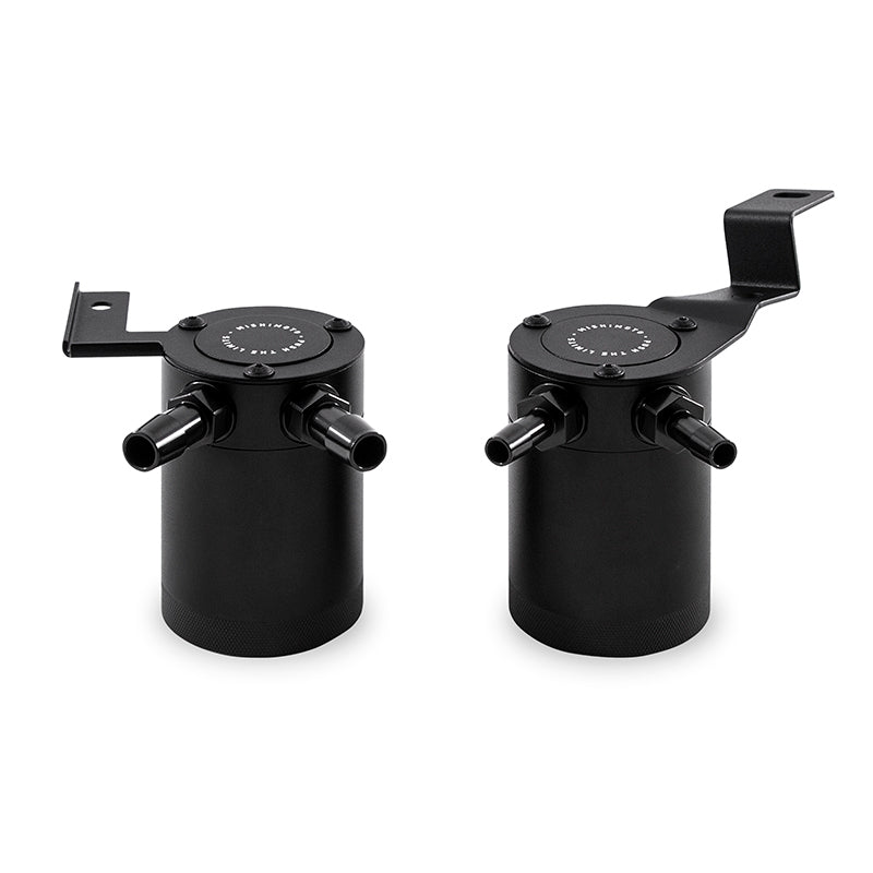 Mishimoto 2015-2016 Subaru WRX Baffled Oil Catch Can Kit - Black