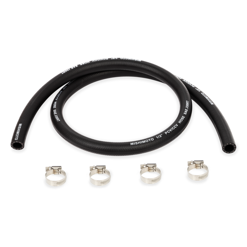 Mishimoto Universal Catch Can Hoses 0.5 inch x 4 ft - Durable Automotive PCV Hose