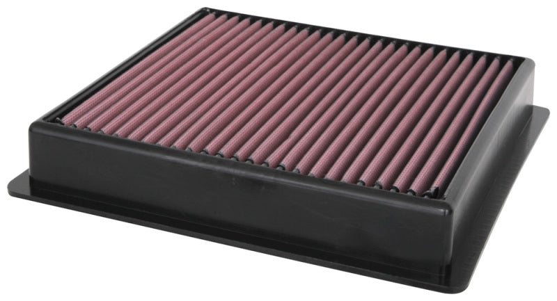 K&N Engineering 33-5100 High-Flow Reusable Air Filter for 2020 Ford F-250 and F-350 Super Duty V8 Models