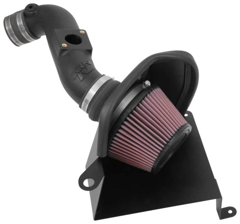 K&N Engineering 63-3517 High-Flow Cold Air Intake Kit for Honda Civic 2016-2018
