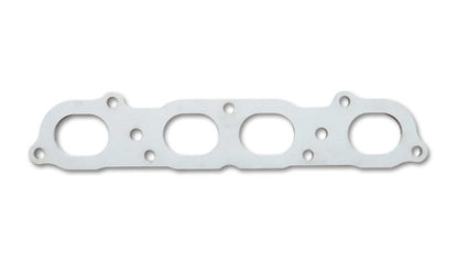 Vibrant T304 Stainless Steel Exhaust Manifold Flange for Honda F20C - 3/8 Inch Thick