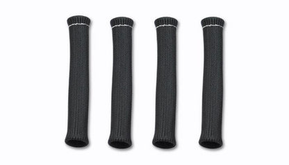 Vibrant 3/4 inch Diameter Spark Plug Boot Insulator - Black, Pack of 4