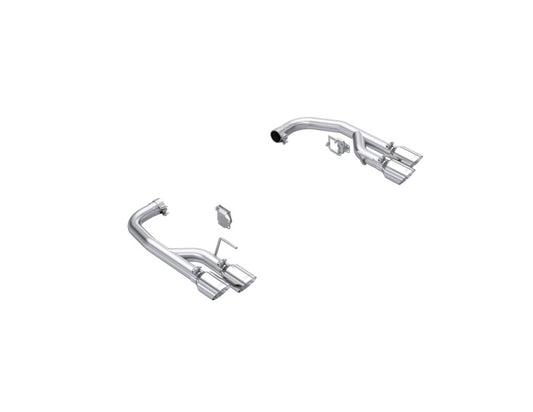 MBRP Armor Lite Series Axle-Back Exhaust System for 2024-2025 Ford Mustang GT 5.0L with Dual Rear Quad Tips