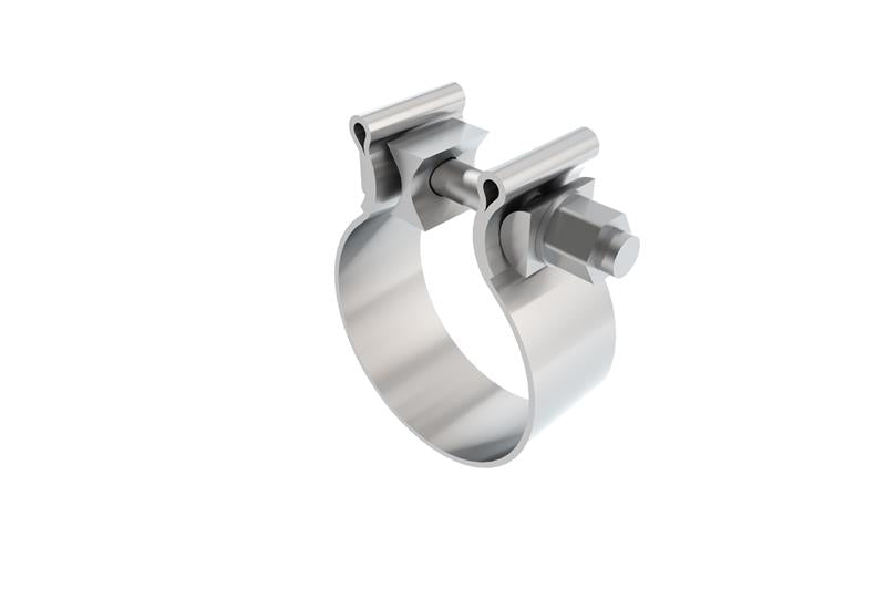 Borla 2.75-inch Stainless Steel AccuSeal Clamps - High-Performance Automotive Exhaust Hardware